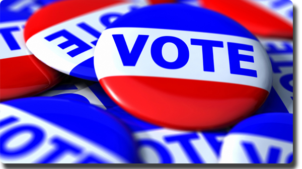 Vote buttons banner